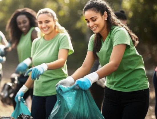 Waste and Disposal WordPress Theme for second-img-sliders blog Modern waste disposal truck in action – fast and safe garbage removal